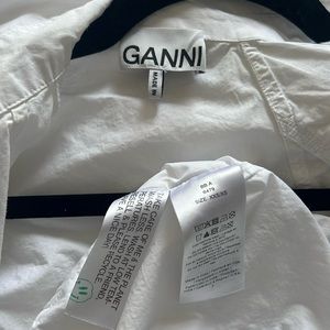 Gianni overfit white shirt size xs